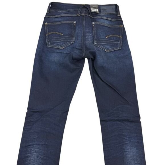 NWT G-STAR Raw Womens Lynn Skinny Jean 24 / 32 Blue Medium Aged - Picture 8 of 9